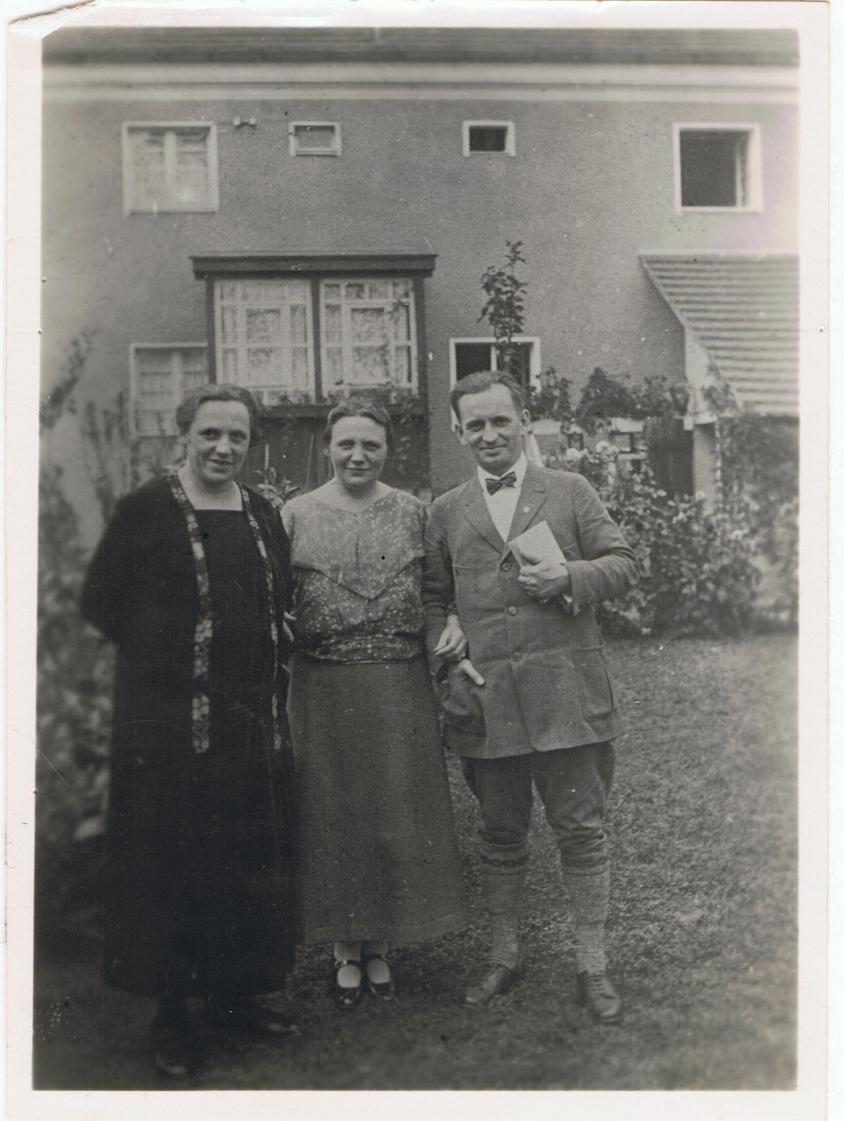 Marie Juchacz, Elisabeth Kirschmann-Röhl und Emil Kirschmann
