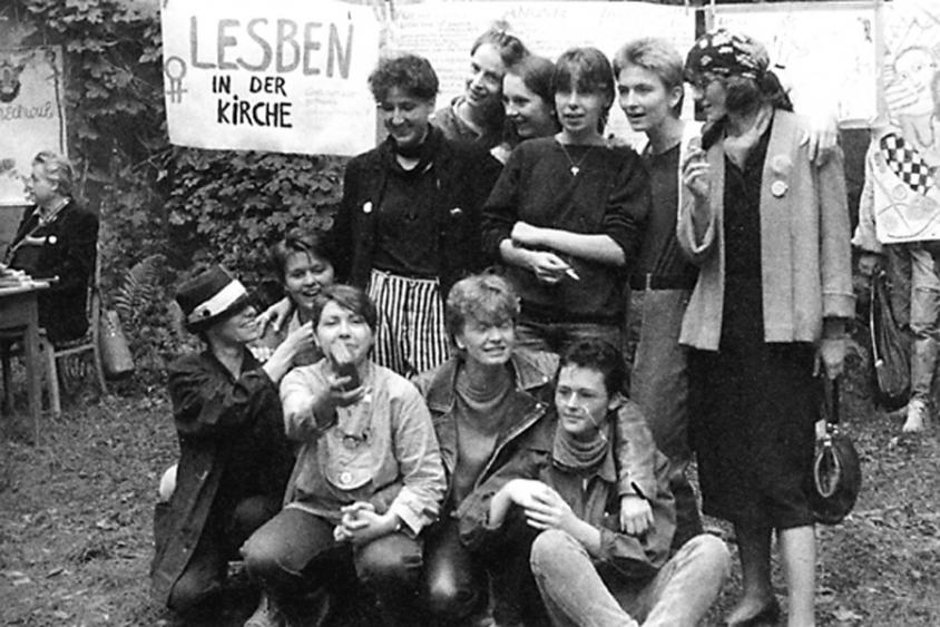 Frauengruppe Lesben in der Kirche, 1980er Jahre