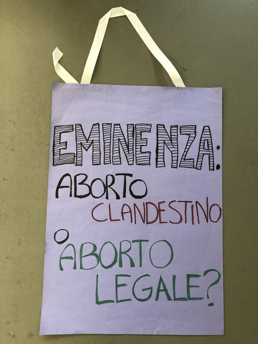 „Eminenz: Illegaler oder legaler Schwangerschaftsabbruch?“, Mailand 2006