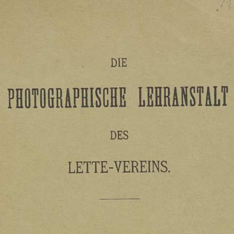 Photographische Lehranstalt des Lette-Vereins