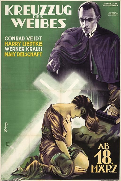 Plakat zum Film Kreuzzug des Weibes, 1926