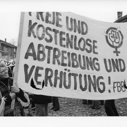 Nationale Demonstration zum 8. März 1978, Fribourg