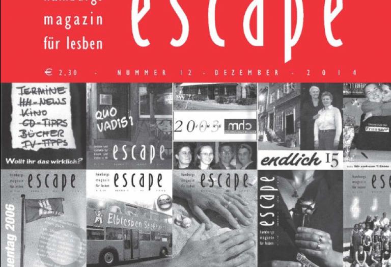 Titelseite der escape 12/2014