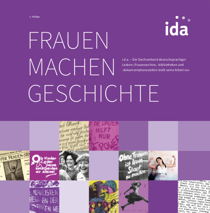 Cover "i.d.a.-Broschüre"