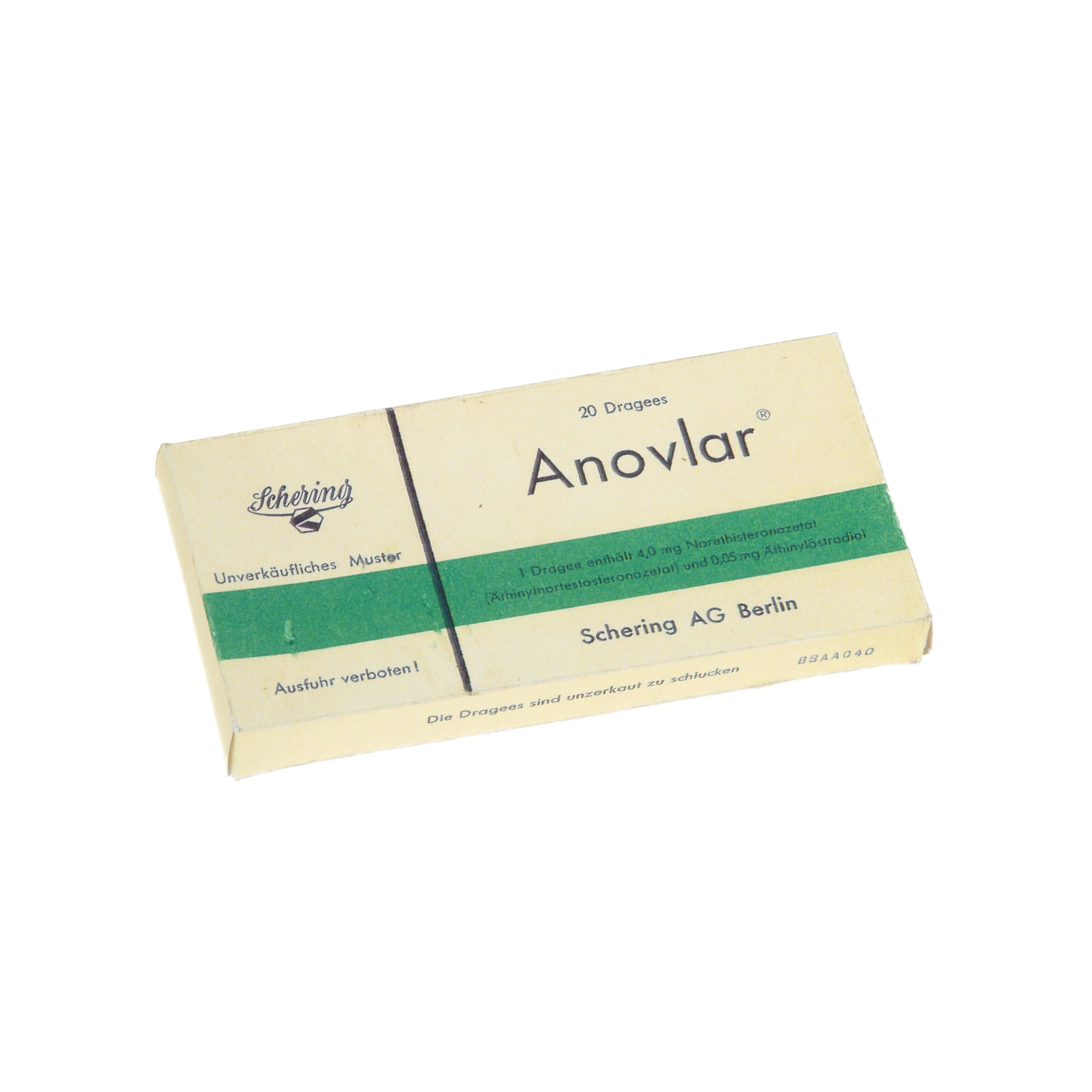 Anovlar, Die erste europäische Pille, 1961 auf den (west)deutschen Markt gekommen