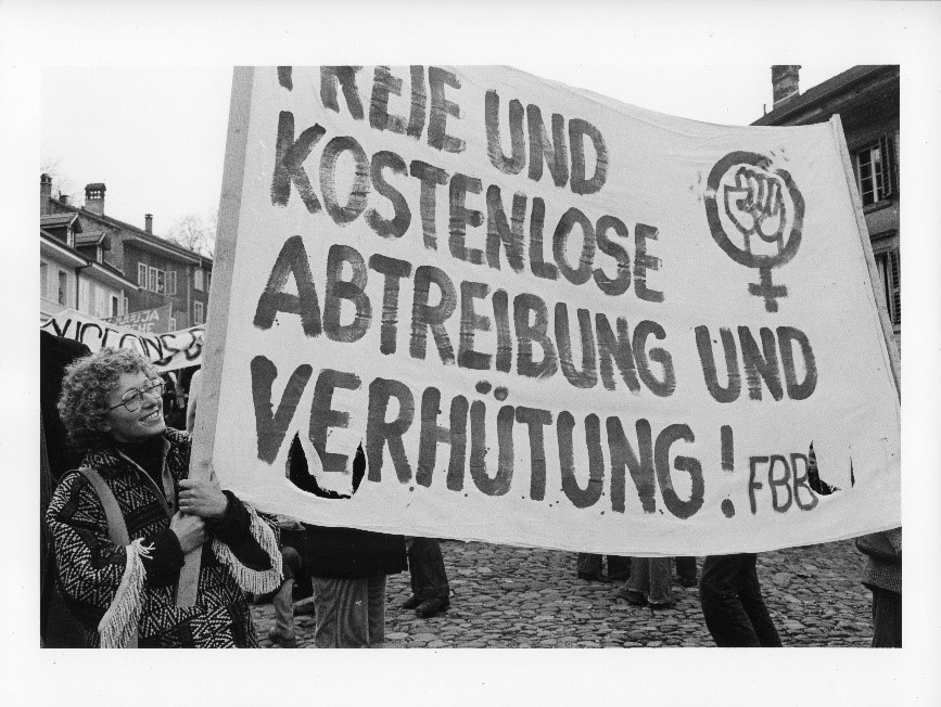 Nationale Demonstration zum 8. März 1978, Fribourg